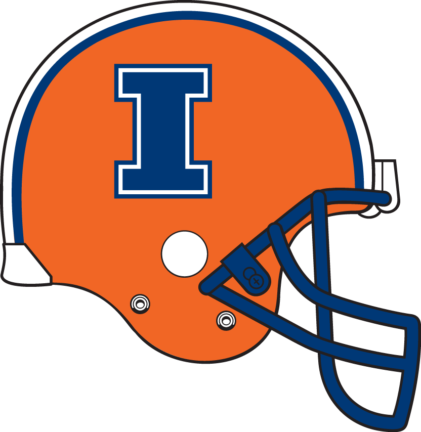 Illinois Fighting Illini 2013 Helmet Logo iron on transfers for clothing